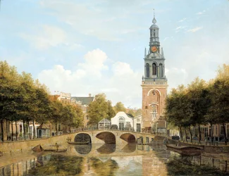 Die Torensluis und der Jan Roodenpoortstoren in Amsterdam